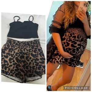 Maternity Leopard Print Women's set